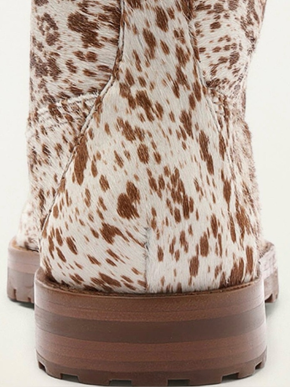 Women's Farm Rio Trekking Boots, Cow Print Lace-Up Ankle Boots, NIB, Various - Picture 4 of 10